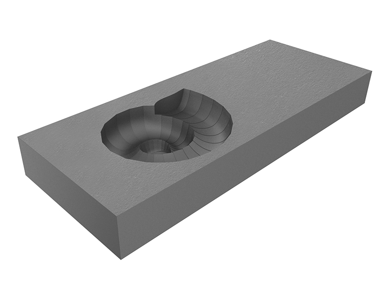 Quartz Top Mount Bathroom Vessel Sink with Platform