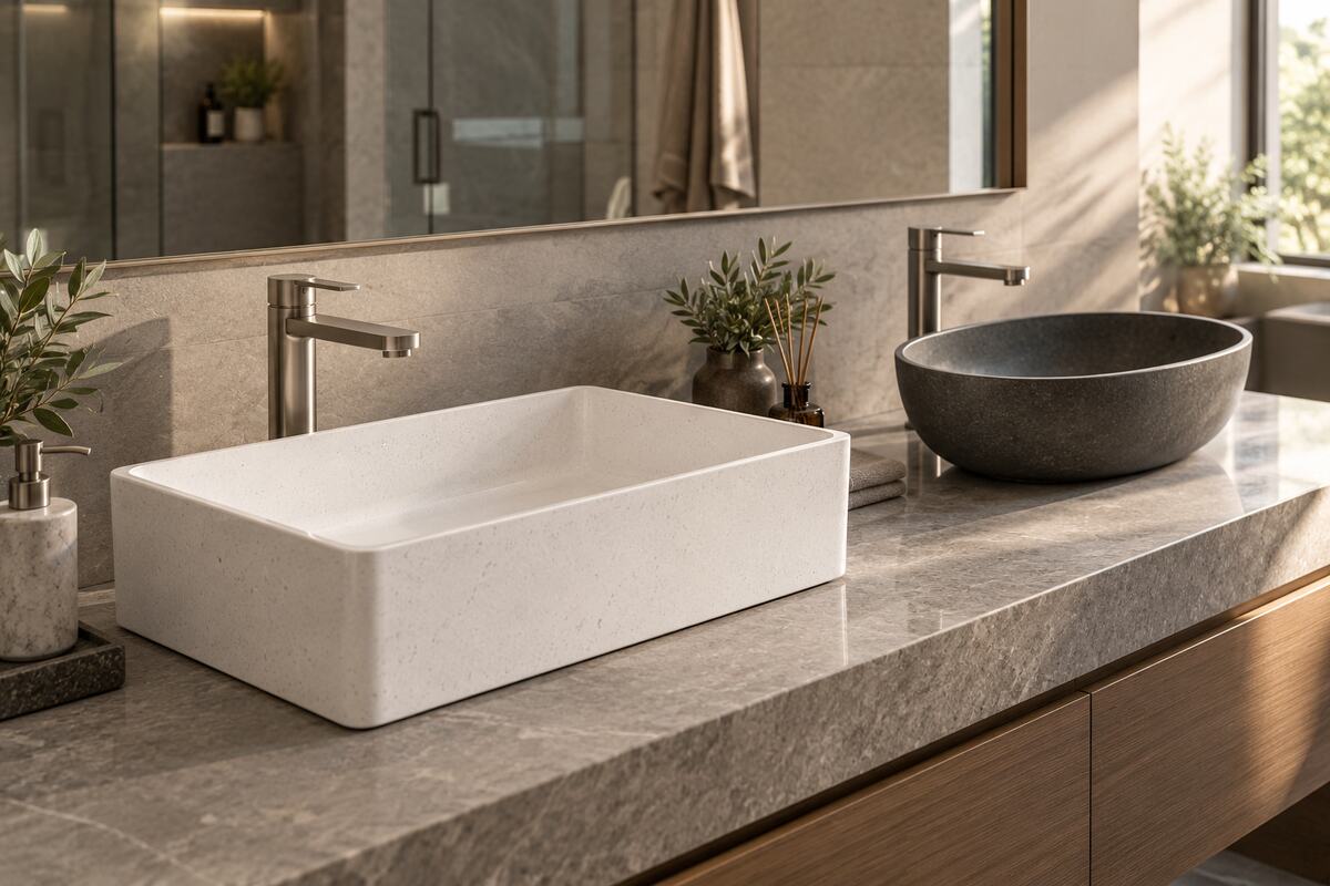 Bathroom Dilemma: Rectangular or Oval Sink?